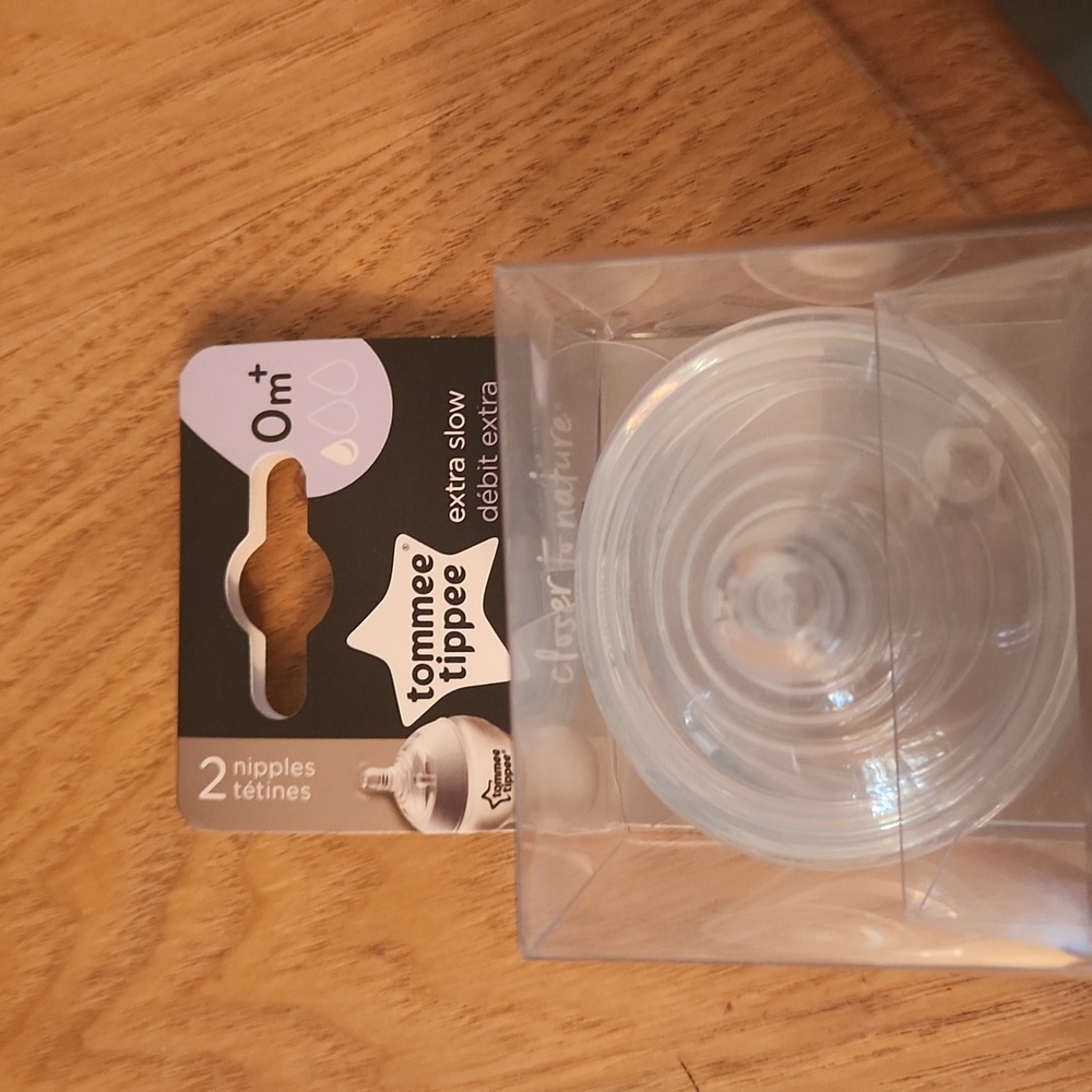 Tommee Tippee extra slow flow nipples